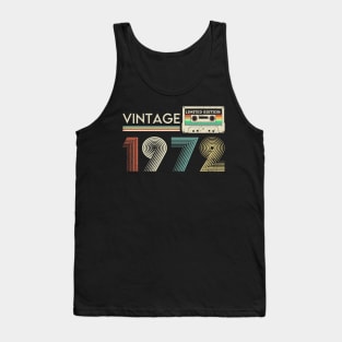 Vintage 1972 Limited Cassette Tank Top